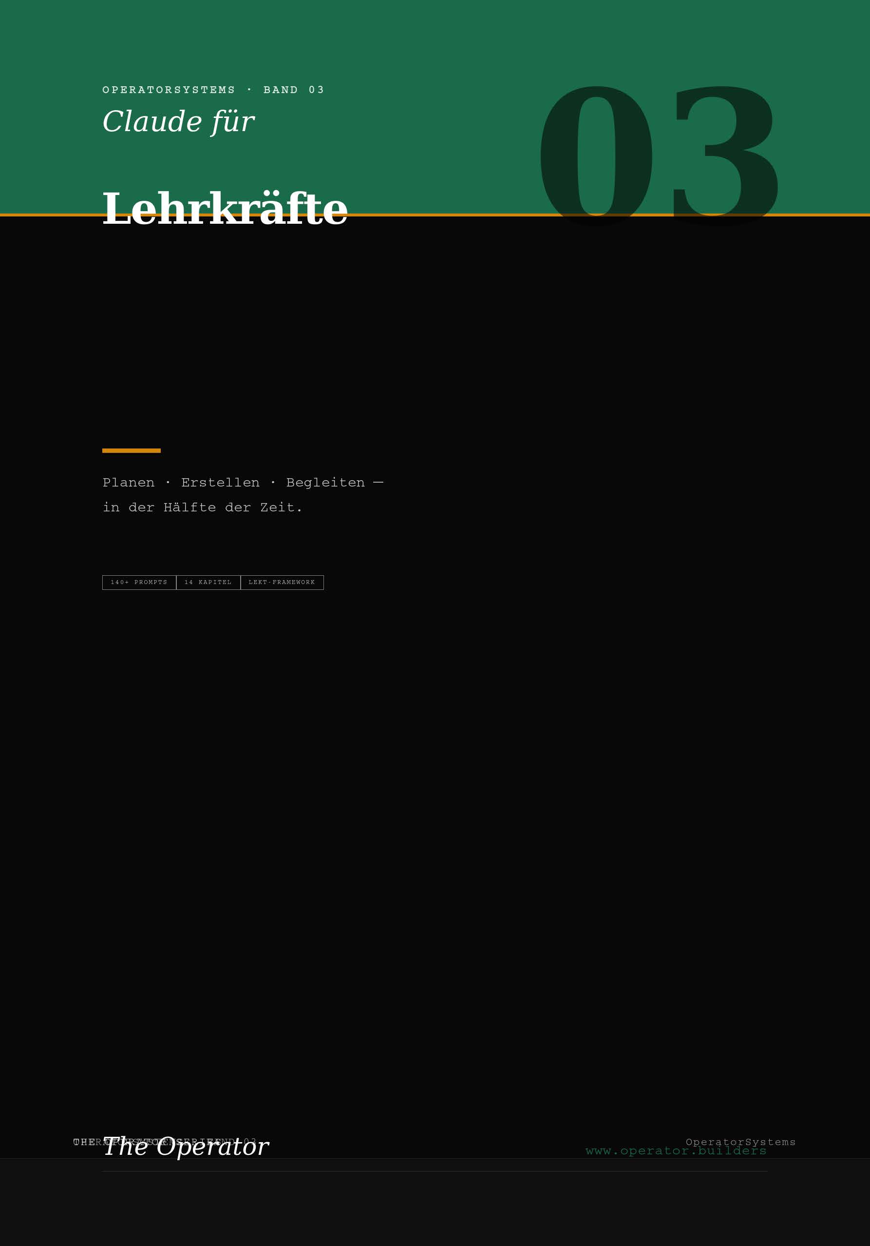 Cover: Claude für Lehrerinnen & Lehrer — ChatGPT-Alternative für den Unterricht
